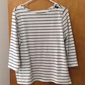Gap Striped Boatneck shirt